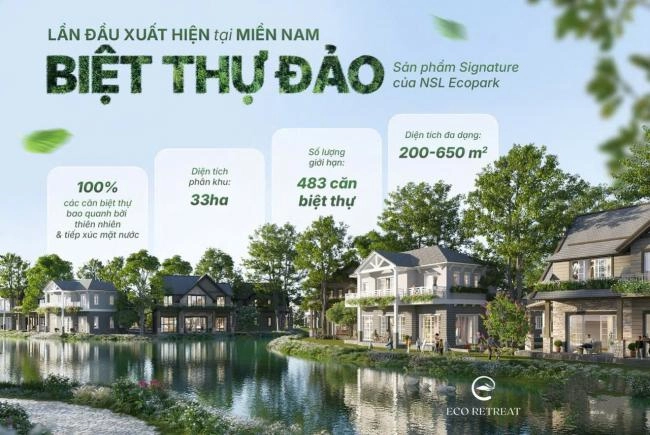 Ecopark Trình Làng Siêu Phẩm Biệt Thự Đảo Retreat Island: Khẳng Định Vị Thế Tiên Phong