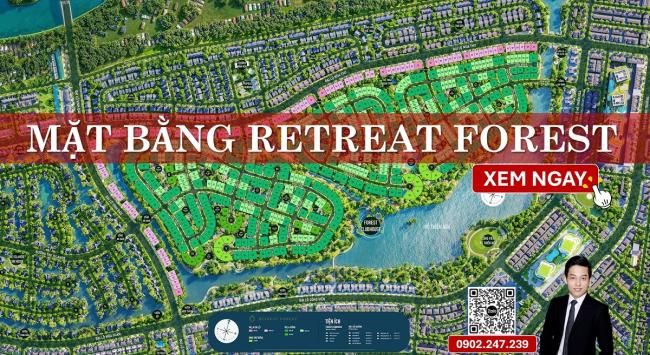 Mặt bằng Retreat Forest dự án Eco Retreat | Full layout chi tiết