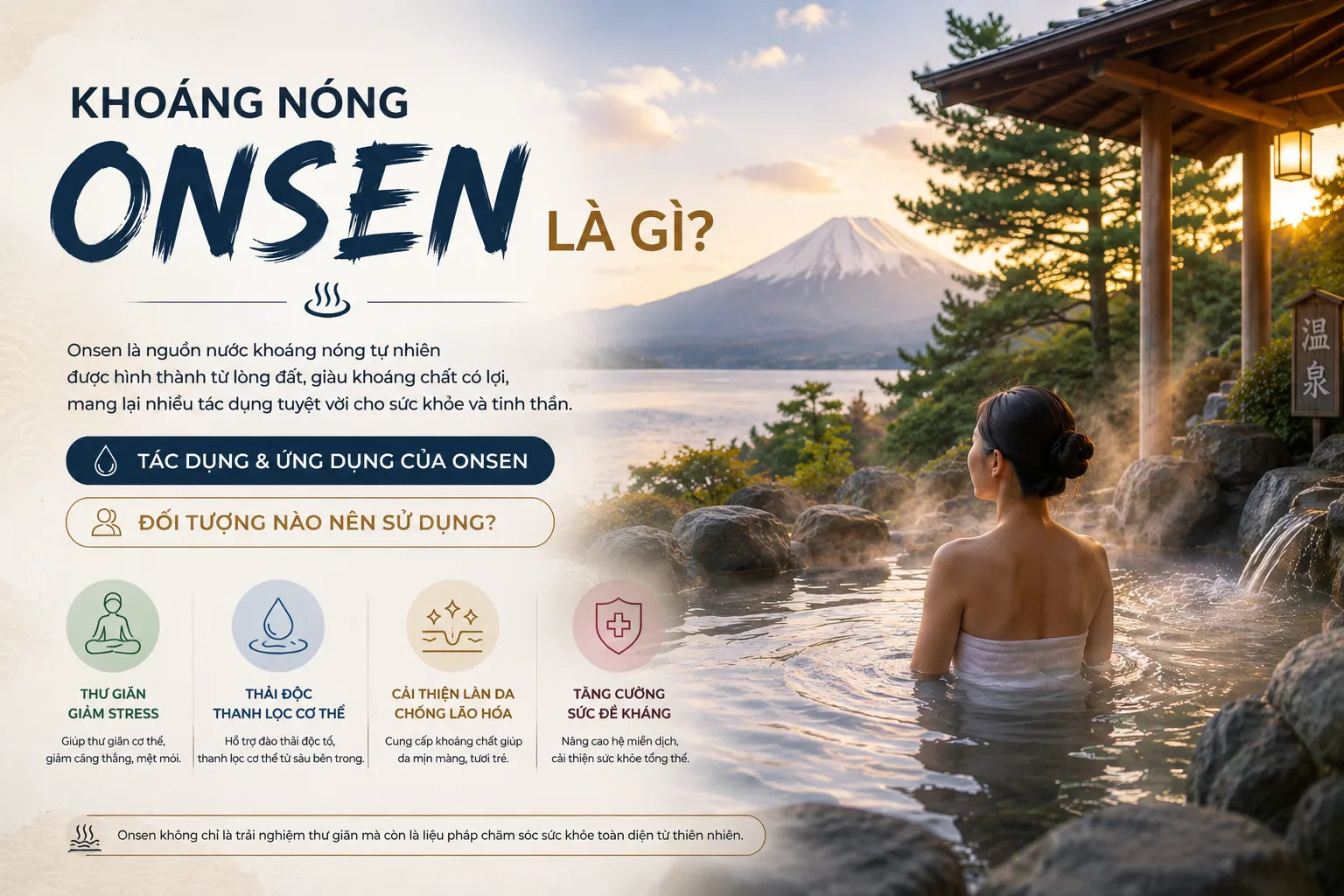 Khoáng Nóng Onsen Là Gì? Tác Dụng & Đối Tượng Nên Sử Dụng Khoáng Nóng Onsen Là Gì? Tác Dụng & Đối Tượng Nên Sử Dụng