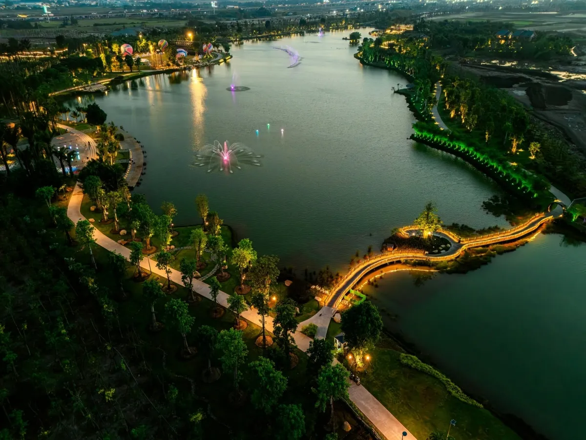 Toàn cảnh thực tế dự án Eco Retreat Long An tháng 10/2026