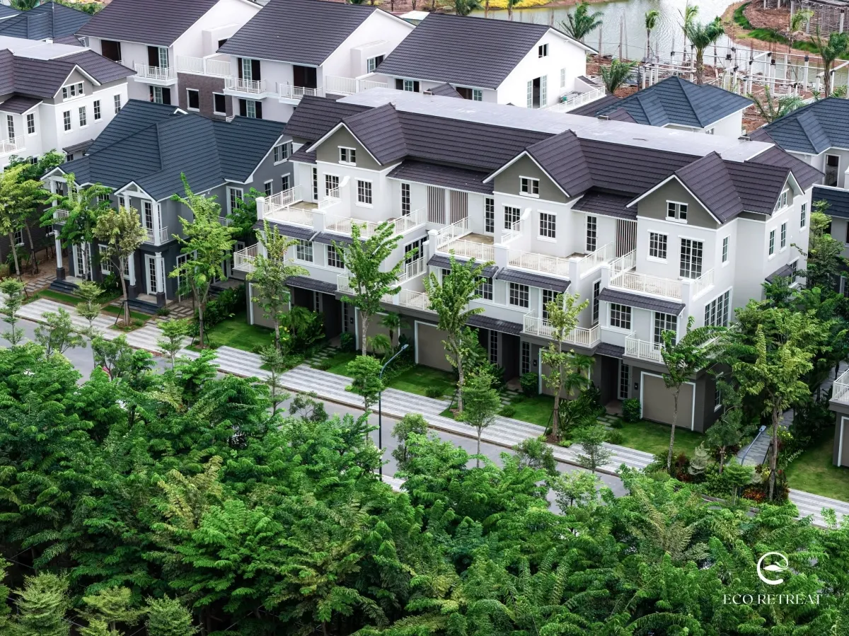 Biệt thự phân khu Mùa Xuân Eco Retreat phong cách tân cổ điển
