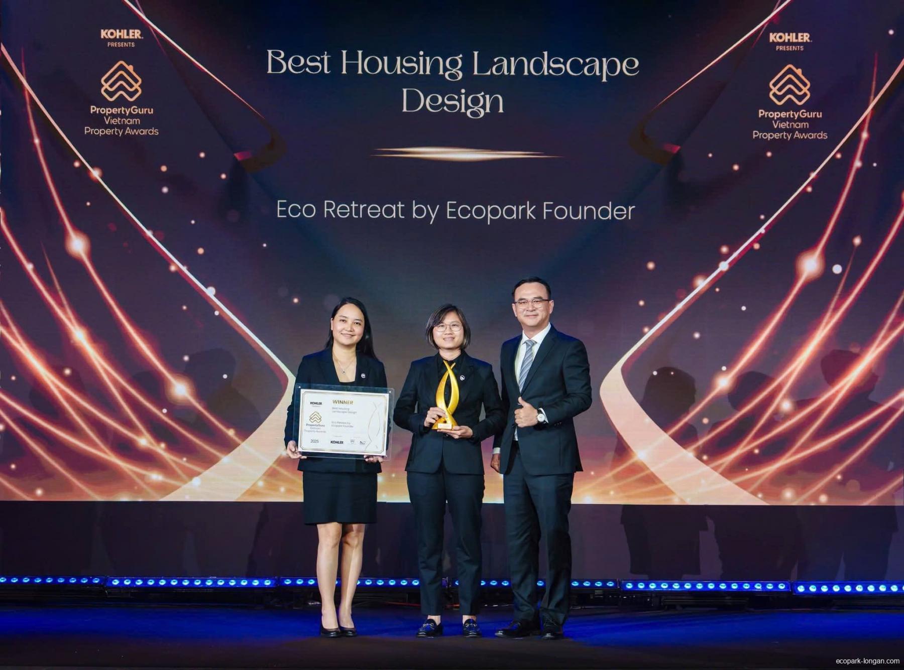 Nhà Sáng Lập Ecopark Lập Cú Hat-trick Ấn Tượng Tại PropertyGuru Vietnam Property Awards 2025