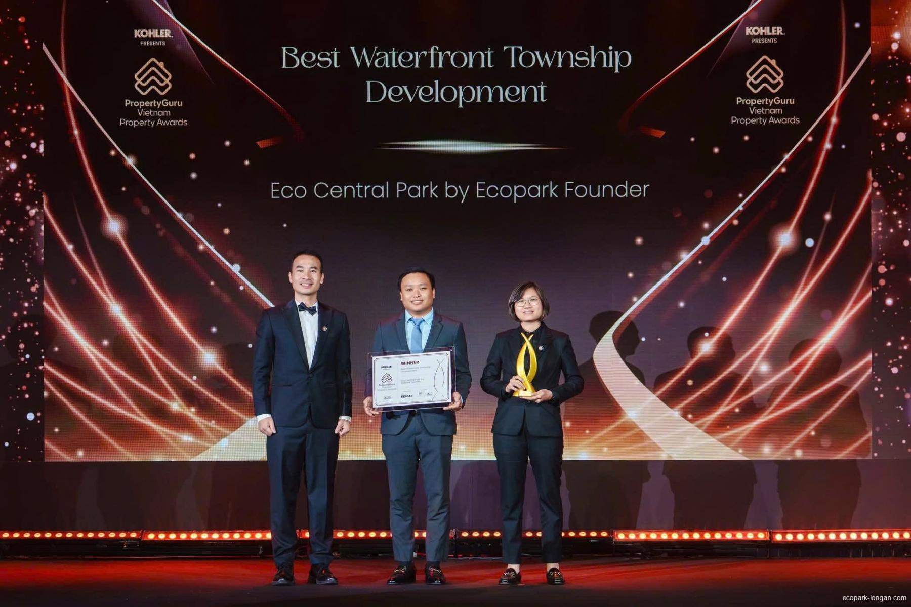 Nhà Sáng Lập Ecopark Lập Cú Hat-trick Ấn Tượng Tại PropertyGuru Vietnam Property Awards 2025