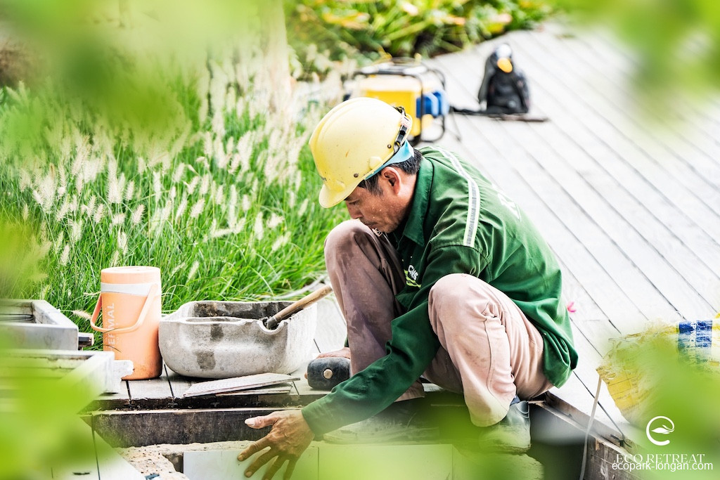 Hình ảnh thực tế Eco Retreat tháng 9 -Những bàn tay vun đắp yêu thương