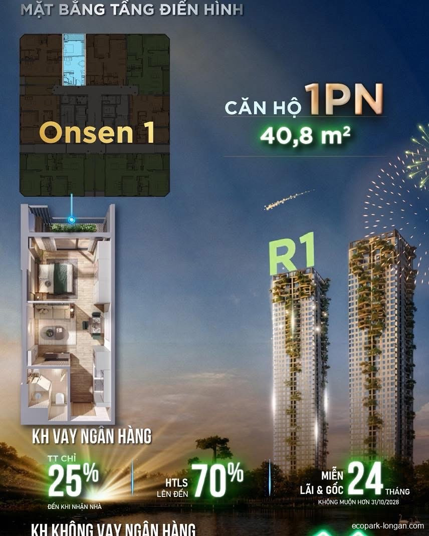 Mặt bằng Forest Onsen Eco Retreat Long An | Layout chi tiết