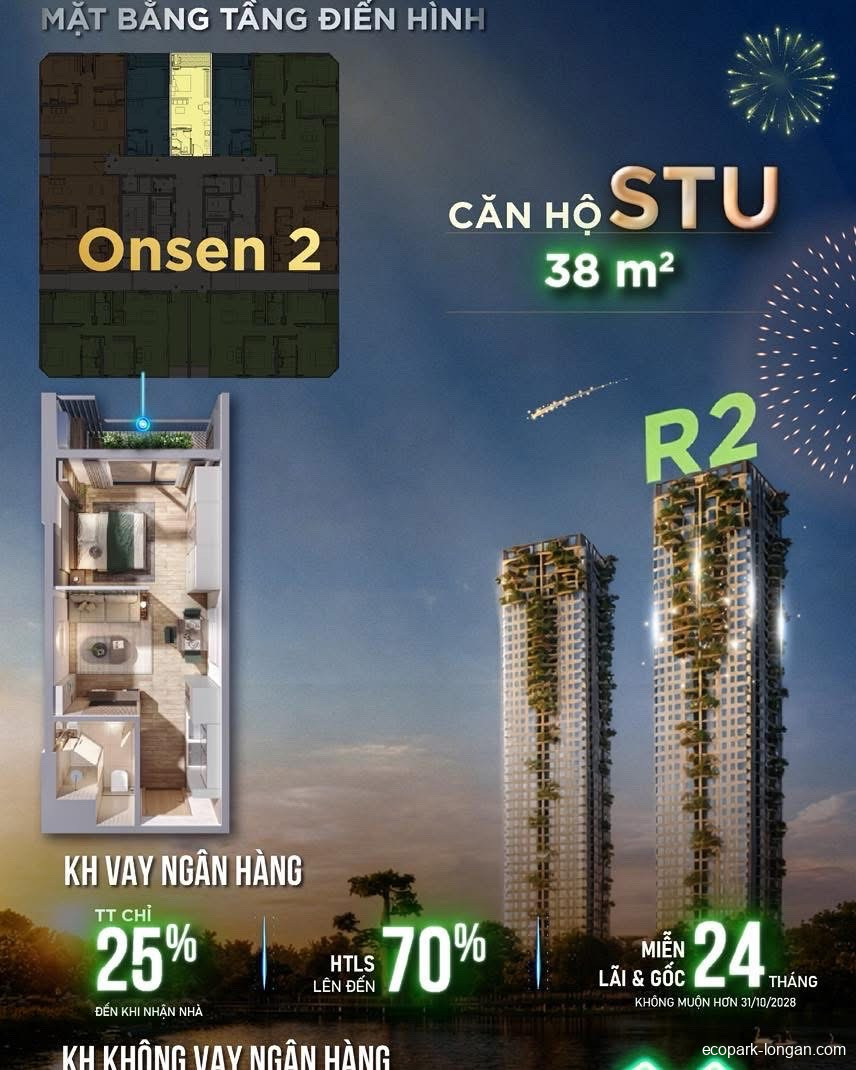 Mặt bằng Forest Onsen Eco Retreat Long An | Layout chi tiết