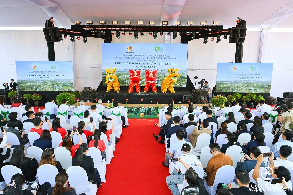Ngày 19/4 chính thức khởi công Eco Retreat Long An - Khu đô thị sinh thái Long An