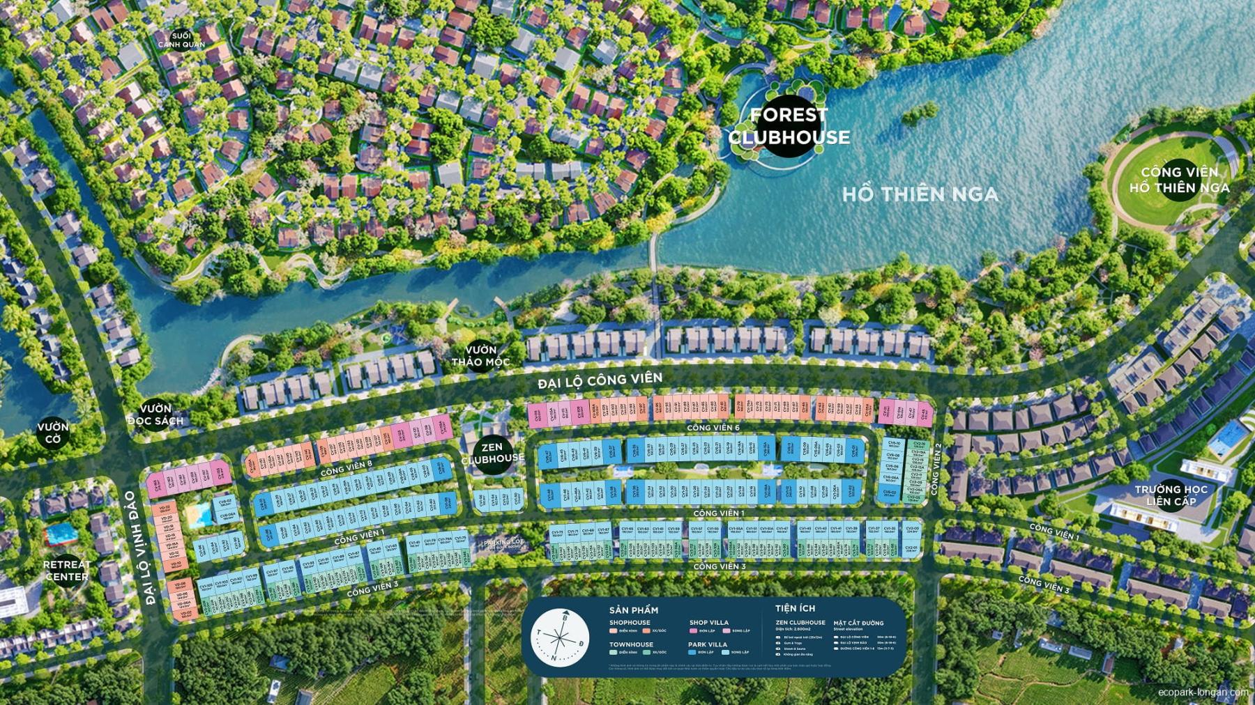 Mặt bằng Rừng Mai Mùa Lễ Hội | Full layout chi tiết