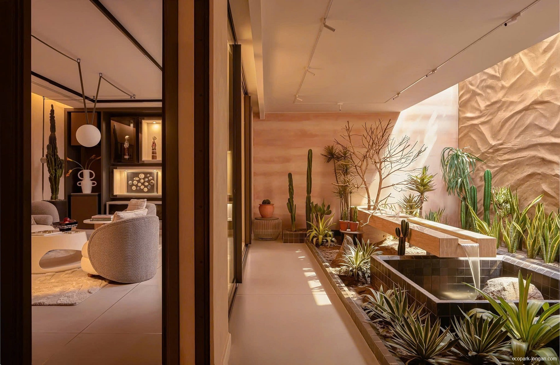 Nhà mẫu biệt thự rừng Eco Retreat Long An