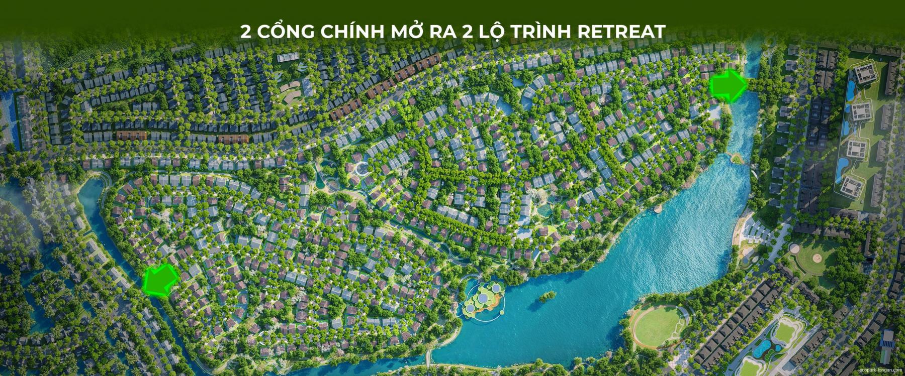 Phân khu Retreat Forest biệt thự rừng | Chi tiết mặt bằng & giá bán
