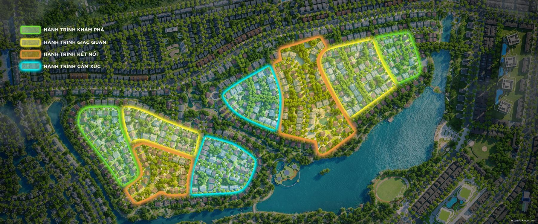 Phân khu Retreat Forest biệt thự rừng | Chi tiết mặt bằng & giá bán