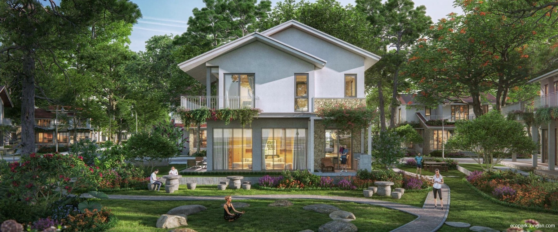 Mặt bằng Retreat Island dự án Eco Retreat | Full layout chi tiết