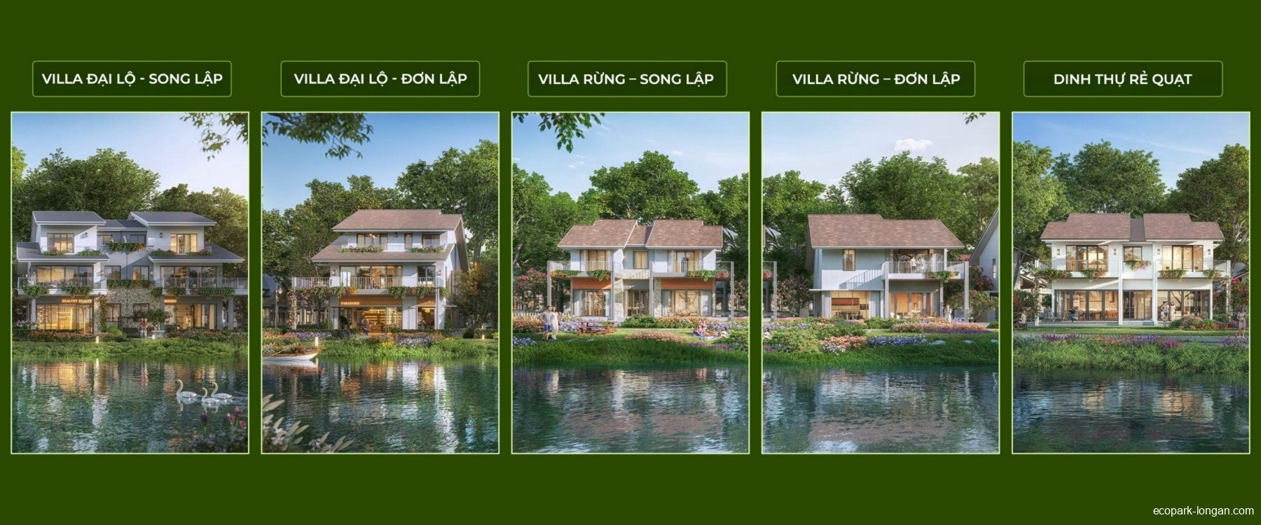 Mặt bằng Retreat Island dự án Eco Retreat | Full layout chi tiết