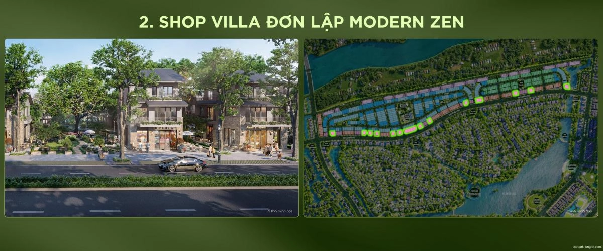 Shop Villa Ecopark Long An – Giá bán & Phân tích