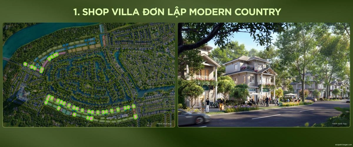 Shop Villa Ecopark Long An – Giá bán & Phân tích