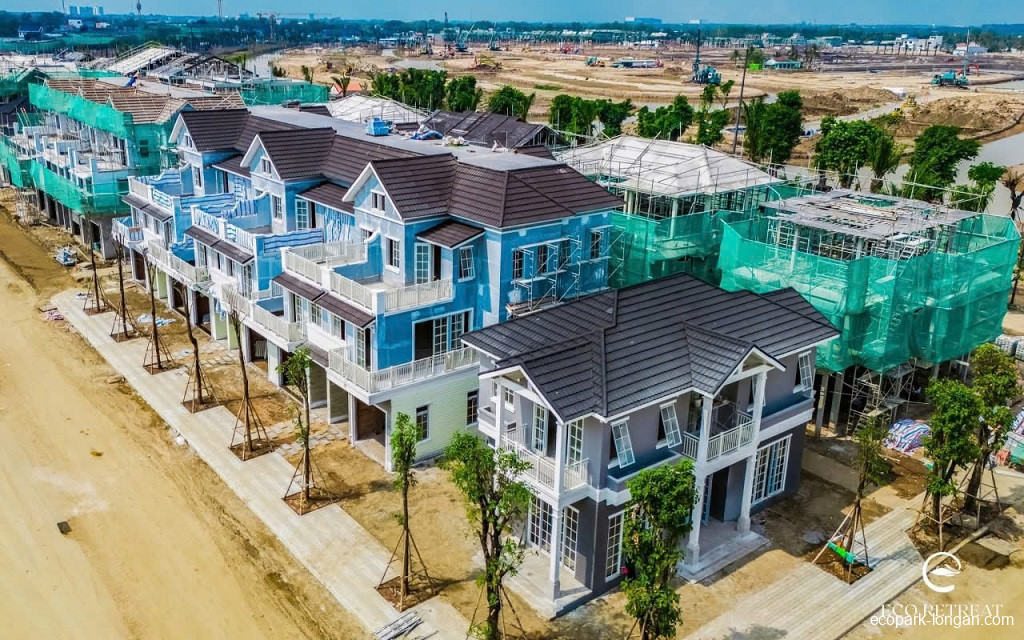 Tiến độ dự án Eco Retreat Long An tháng 12/2025 mới nhất