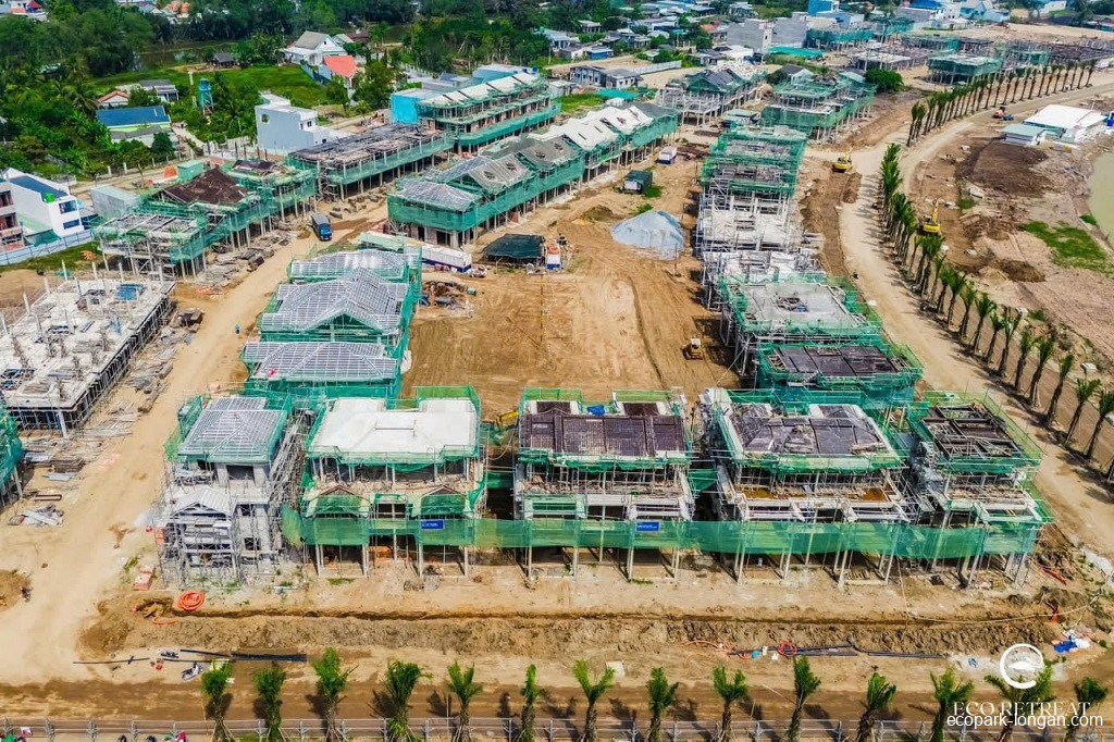 Tiến độ dự án Eco Retreat Long An tháng 12/2025 mới nhất