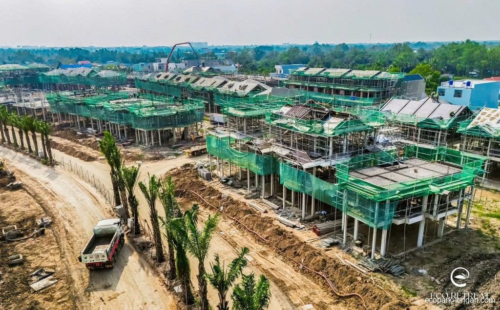 Tiến độ dự án Eco Retreat Long An tháng 12/2025 mới nhất