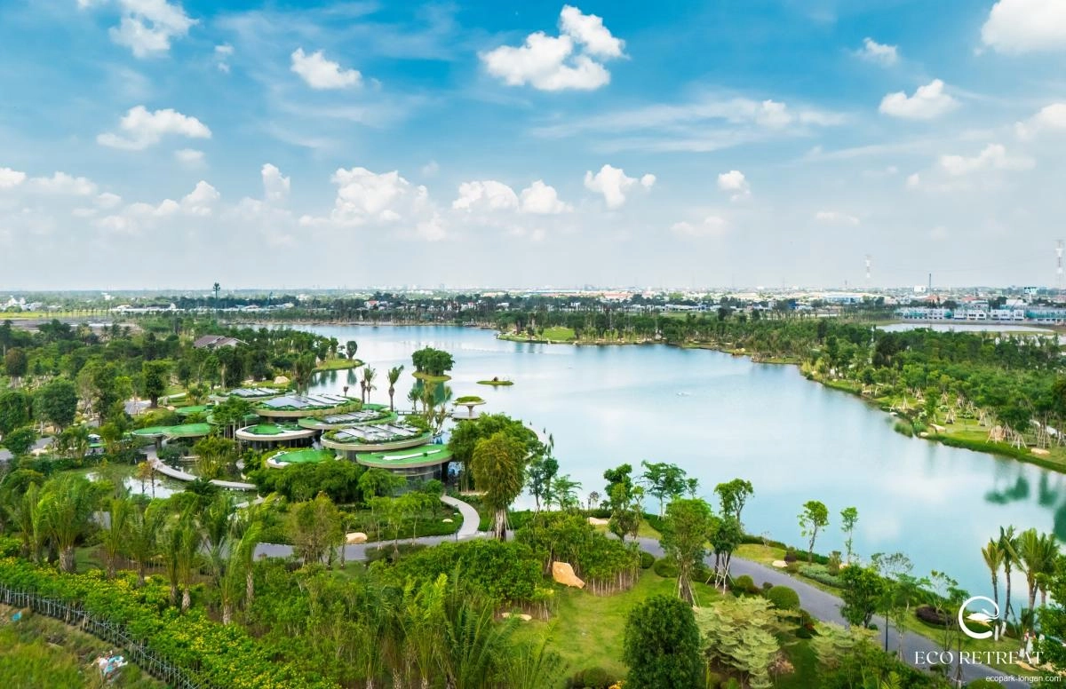 Cập nhật hình ảnh mới nhất Ecopark Long An tháng 8/2025