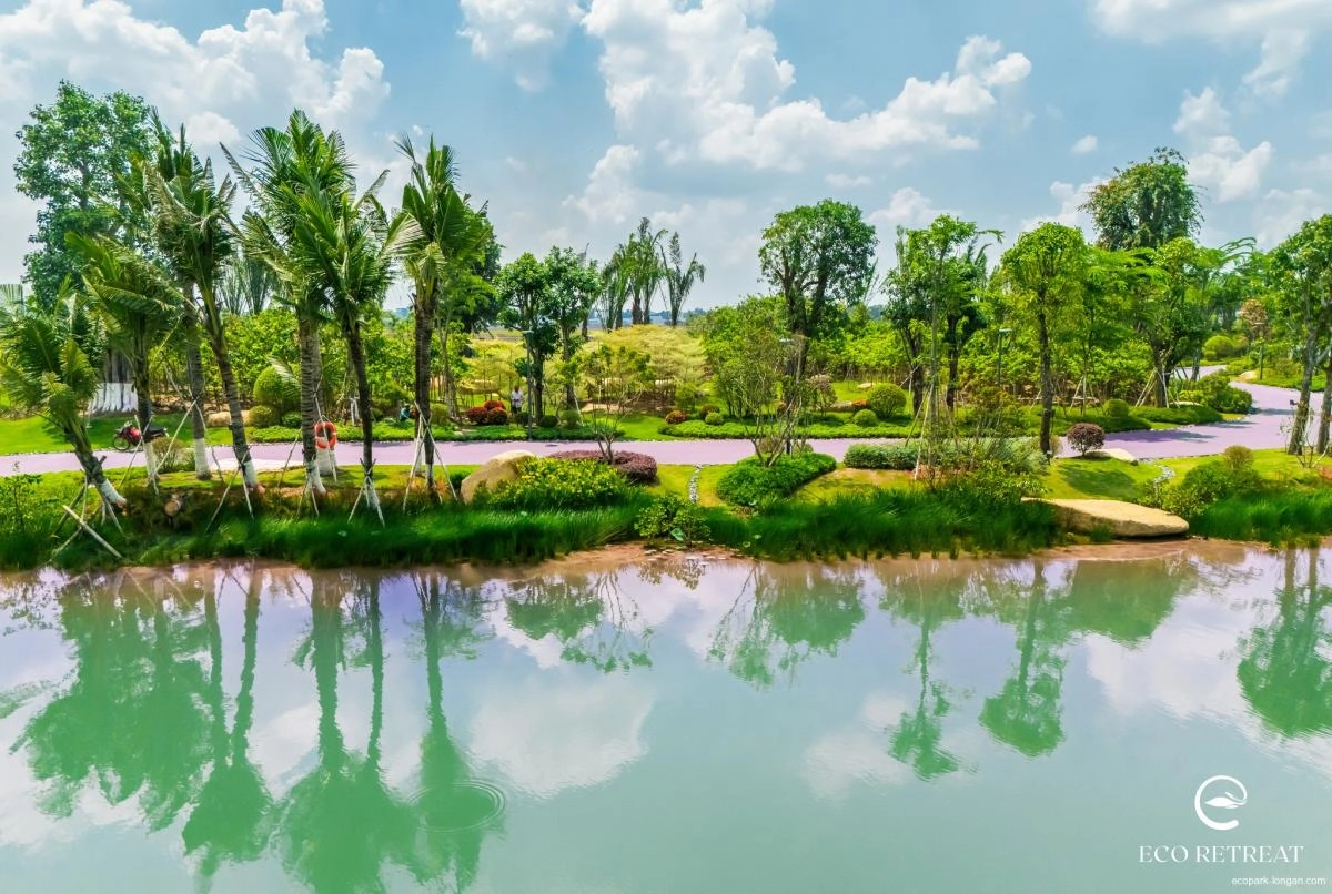 Cập nhật hình ảnh mới nhất Ecopark Long An tháng 8/2025