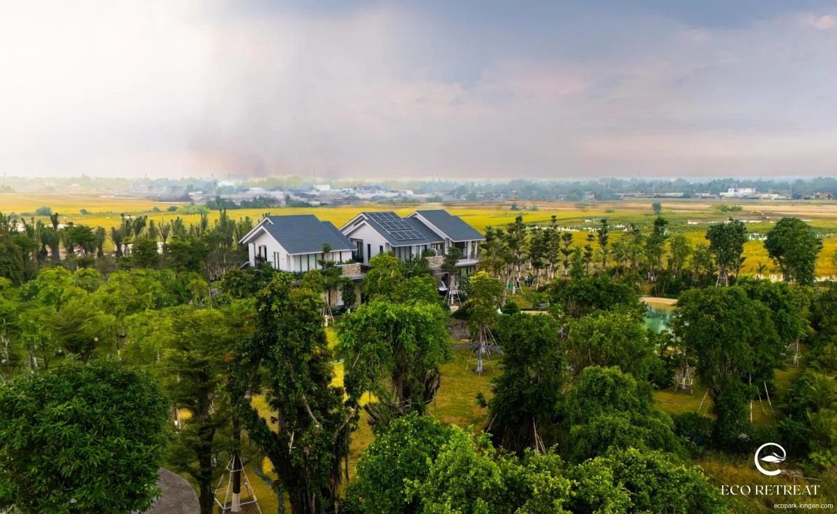 Cập nhật hình ảnh mới nhất Ecopark Long An tháng 8/2025
