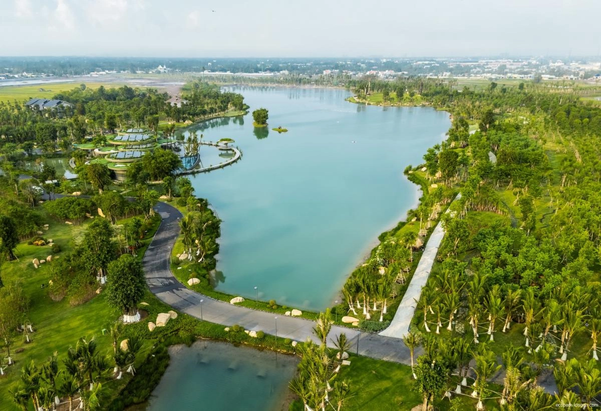 Cập nhật hình ảnh mới nhất Ecopark Long An tháng 8/2025